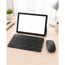 Azrlya Android Işletim Sistemli Sım Kart Girişli Tablet Bluetooth Klavye Mouse Seti Mobil Internet Destekli