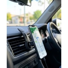 Azrlya Güçlü Mıknatıslı Araç Telefon Tutucu 360° Döner Dashboard Standı