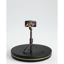 Azrlya Dikey ve Yatay Çekim Destekli Selfie Stick Tripod