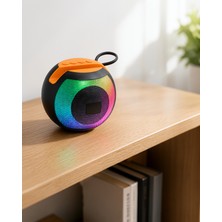Azrlya Rgb Işıklı Bluetooth Hoparlör – 360° Stereo Ses ve 8 Saat Çalma Süresi