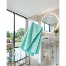 Azrlya 40X60 Mikrofiber Cam Temizlik Bezi Iz ve Tüy Bırakmayan Profesyonel Cam Silme Bezi