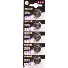 Marsilyan Maxell CR2032 3V Lityum Bios Baskül Terazi Pili 5’li Kartela 5 Adet