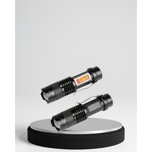 Azrlya Suya Dayanıklı 4 Modlu Mini LED El Feneri