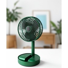 Azrlya Katlanabilir USB Şarjlı Masaüstü Soğutucu Mini Fan Telefon Tutucu Yeni Nesil