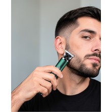 Azrlya Şarjlı Erkek Tıraş Makinesi – 180 Dakika Pil Ömrü, 2.5 Saat Hızlı Şarj, USB ve Powerbank Uyumlu