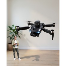 Azrlya Katlanabilir Çift Kameralı Drone ile Havadan Fotoğraf ve Video Çekimi