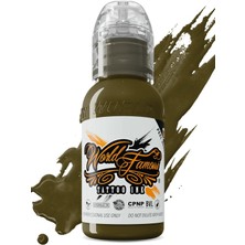 Valor World Famous Army Green Dövme Boyası 30ML – Askeri Yeşil Profesyonel Tattoo Ink