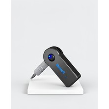 Azrlya Tüm Cihazlara Uyumlu Bluetooth Aux Araç Kiti Siyah