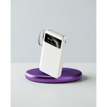 Azrlya Powerbank Şarj Cihazı 4 Çıkışlı 20.000 Mah Powerbank Taşınabilir Çoklu Giriş