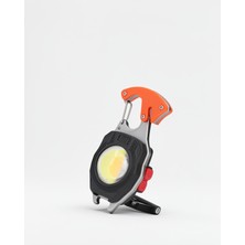 Azrlya USB Şarjlı Mini LED Anahtarlık Fener