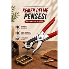 Marsilyan Kemer Delme Pensesi Paslanmaz Çelik Gövde