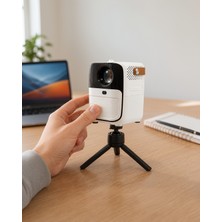 Azrlya Android Sistemli Mini Projektör – Uygulama Destekli Akıllı Kullanım Yeni Nesil