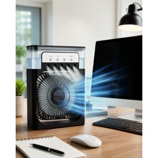 Azrlya Su Hazneli Püskürtmeli Fan 1-3-5 Püskürtme Seçeneği, Type-C Güç Girişi