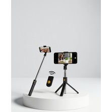 Azrlya Cep Telefonu Tripod Standı Manyetik Selfie Sopa Bluetooth Uzaktan Kumandalı