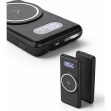 Azrlya Powerbank Taşınabilir 10.000 Mah Hızlı Şarj Dijital Göstergeli