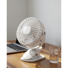 Azrlya Şarjda ve Fişte Çalışabilen Portatif Mini Fan