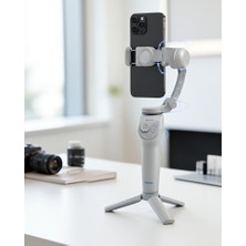 Azrlya Profesyonel Telefon Gimbal Stabilizer 3 Eksen Sabitleme Çoklu Çekim Modları Uzun Pil Ömürlü Taşınabilir Tasarım