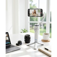 Azrlya Akıllı Telefon Gimbal Sabitleyici 360° Takip Özellikli Profesyonel Video Çekim Stabilizeri