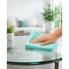 Azrlya Cam Ayna ve Parlak Yüzeyler Için Mikrofiber Temizlik Bezi Leke ve Iz Bırakmaz