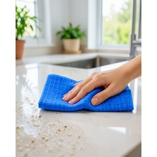 Azrlya Ultra Emici Mikrofiber Bez Cam Ayna Mutfak Banyo Araç Temizlik Bezi 40X40 cm