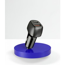 Azrlya 38W USB Type-C Girişli Oto Çakmaklık Araç Içi Hızlı Şarj Çakmaklık Şarj Aleti
