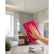 Azrlya Yüksek Su Emici Mikrofiber Temizlik Bezi Cam, Mutfak ve Banyo Temizliği