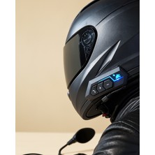 Azrlya Evrensel Motosiklet Kask Bluetooth Kulaklık Uzun Pil Süreli Tasarım