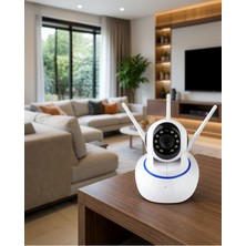 Azrlya Full Hd Akıllı Ip Kamera – Gece Görüşlü, Hareket Sensörlü, Çift Yönlü Ses ve Online Kayıt Özellikli Yeni Nesil