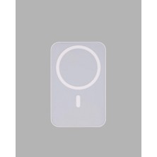 Azrlya Magsafe Battery Pack Kablosuz Hızlı Şarj, Kompakt ve Taşınabilir Güç Bankası