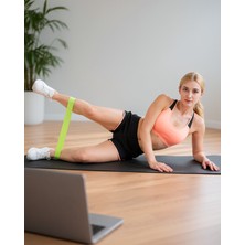 Azrlya Spor Antrenman Direnç Bandı Esnek Dayanıklı Egzersiz ve Fitness Lastiği