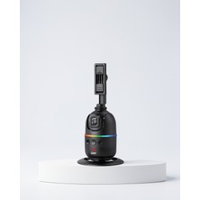 Azrlya Yüz Takipli 360° Akıllı Gimbal Telefon ve Aksiyon Kamera Uyumlu