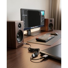 Azrlya USB Bluetooth Aux Ses Adaptörü Kablosuz Müzik Aktarım Cihazı