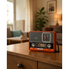 Azrlya Vintage Radyo – Nostaljik Tasarım ve Modern Teknoloji Bir Arada