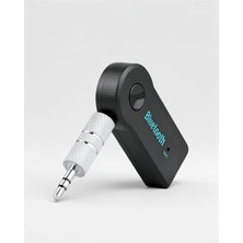 Azrlya Tüm Cihazlara Uyumlu Bluetooth Aux Araç Kiti Siyah
