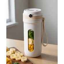 Azrlya Günlük Kullanıma Uygun Şarjlı Mini Blender Buz Kırabilen Taşınabilir Mikser