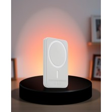Azrlya Ultra Ince Manyetik Powerbank Hızlı Şarj, Güçlü Tutuş, 10000 Mah Kapasite