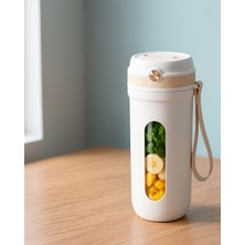 Azrlya Spor ve Seyahat Için Taşınabilir Smoothie Blender USB Şarj Destekli