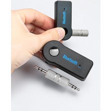Azrlya Kablosuz Bluetooth Aux Araç Kiti Siyah Hafıza Kartlı