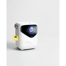 Azrlya Taşınabilir Android Projeksiyon Wifi Destekli 4K Multimedia Tabanlı Ev ve Ofis Tipi
