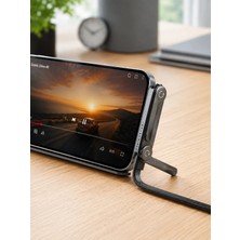 Marsilyan 240W Type-C To Type-C Katlanabilir Standlı Hızlı Şarj Kablosu