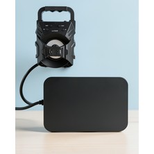Azrlya Kablosuz Bluetooth Hoparlör Ses Bombası Rgb Işıklı Taşınabilir Yüksek Ses Kaliteli