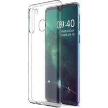 Royaleks Samsung Galaxy A11 Kılıf Lüx Şeffaf Silikon