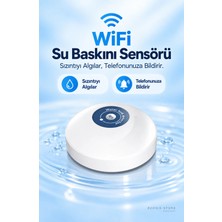 Generic Wifi Su Baskını ve Kaçak Sensörü (Fonri, Tuya, Smart Life, Google Assistant, Amazon Alexa Destekli)