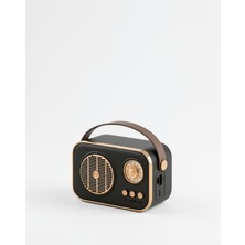 Azrlya Retro Bluetooth Radyo – Nostaljik Tasarım, Tf Kart ve USB Destekli