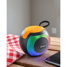 Azrlya Rgb LED Işıklı Güçlü Baslı Kablosuz Hoparlör Yeni Nesil