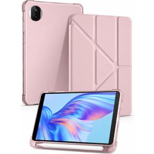 Auraks Huawei Honor Pad X7 8.7 Inç Uyumlu Uyku Modlu Kalem Bölmeli Stand Olabilen Mıknatıslı Akıllı Kılıf
