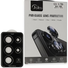Bezos Galaxy S24 Ultra Pvd Metal Kamera Lens - Siyah