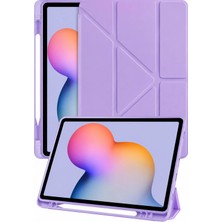 Auraks Huawei Honor Pad X8A / X8B 11 Inç Uyumlu Uyku Modlu Kalem Bölmeli Stand Olabilen Mıknatıslı Akıllı Kılıf