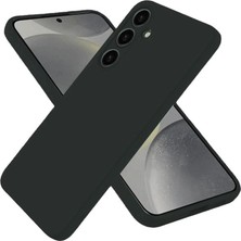 Royaleks Samsung Galaxy S25 Plus Kılıf Nano Içi Kadife Silikon - Siyah