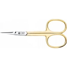 Marsilyan 02-350SG M639 Gold Manikür Makası No: 3,5 Inç / 8,89 cm - Nikel Kaplama